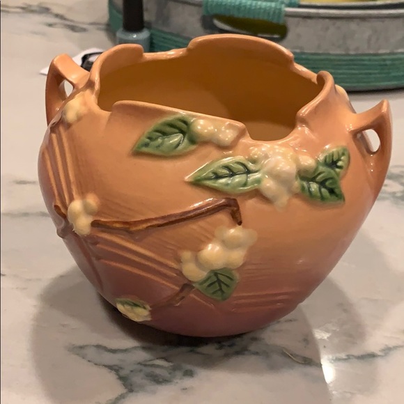 Roseville Art Pottery Vase - Vintage 1940s - Picture 3 of 4